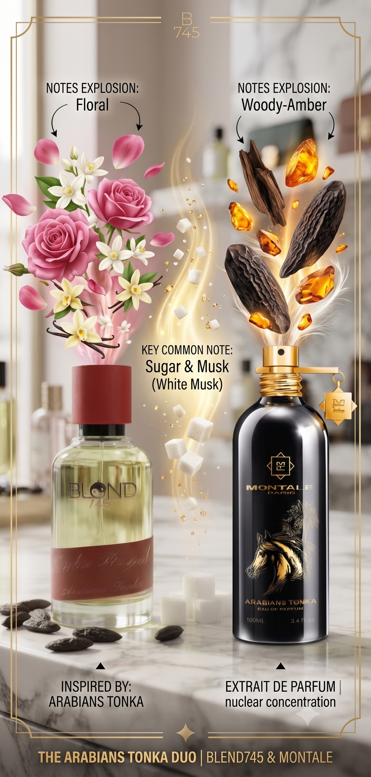 Tonka Royale | Reminds you of Arabians Tonka Montale | Extrait De Parfum|